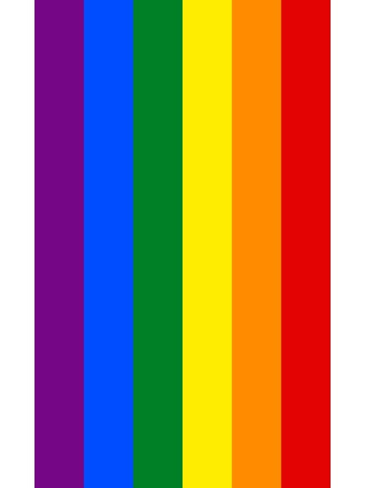 gay pride colors vs rainbow