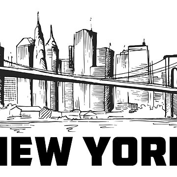 EddieBalevo New York City Sketch T-Shirt