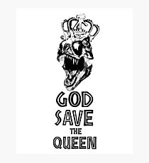 God Save the Queen Photographic Print