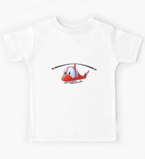Cute Helicopter Kids Tee