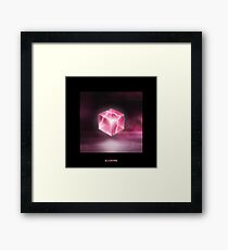 BLACKPINK - SQUARE UP (BLACK ver) Framed Print