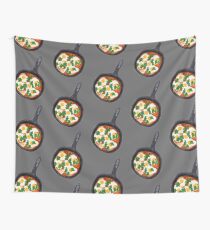 Shakshuka Digital Illustration Wall Tapestry
