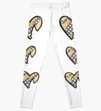 HBK Golden Heart Leggings