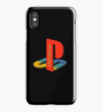 Vintage playstation logo iPhone Case