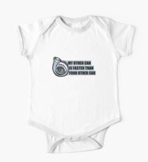 My other car is faster than your other car One Piece - Short Sleeve