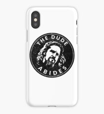 The Dude Abides iPhone Case