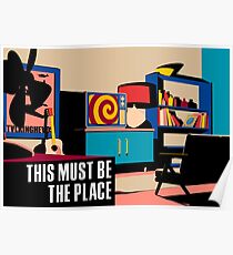 Talking Heads - This Must Be The Place Poster