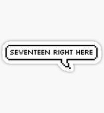 Seventeen Clap sticker Sticker