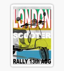 London Scooter Rally Sticker