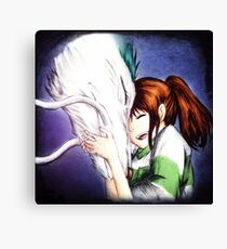 Spirited Away - Chihiro & Haku Canvas Print