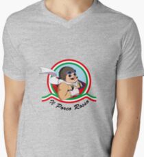 Il Porco Rosso Men's V-Neck T-Shirt