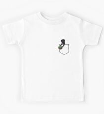 Kleine Tasche Enderman Kinder T-Shirt