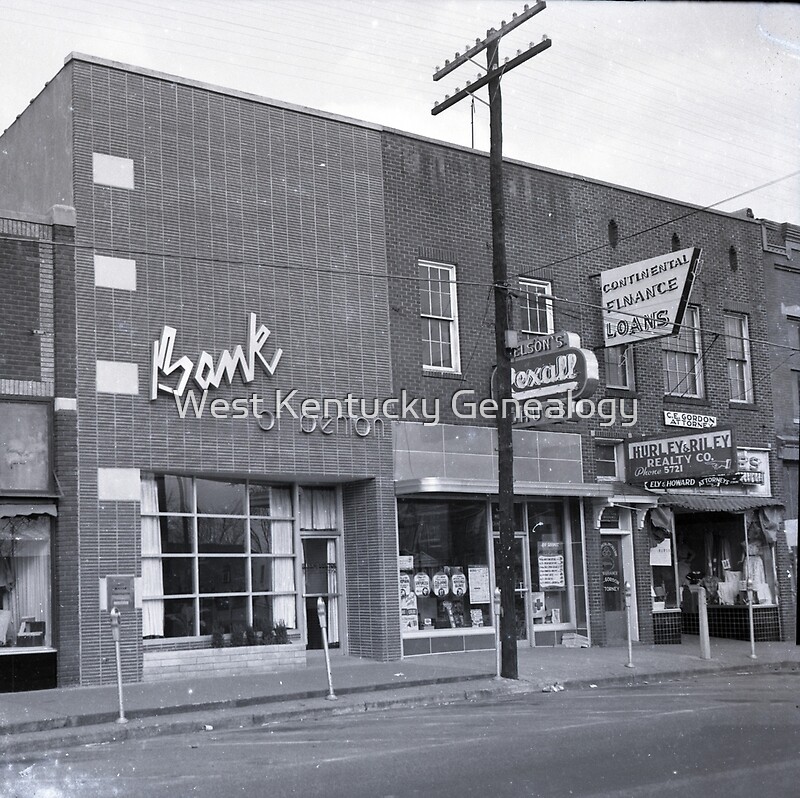 "BANK OF BENTON, KENTUCKY" by WEST KENTUCKY GENEALOGY Redbubble