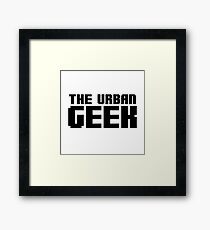 The Urban Geek Framed Print