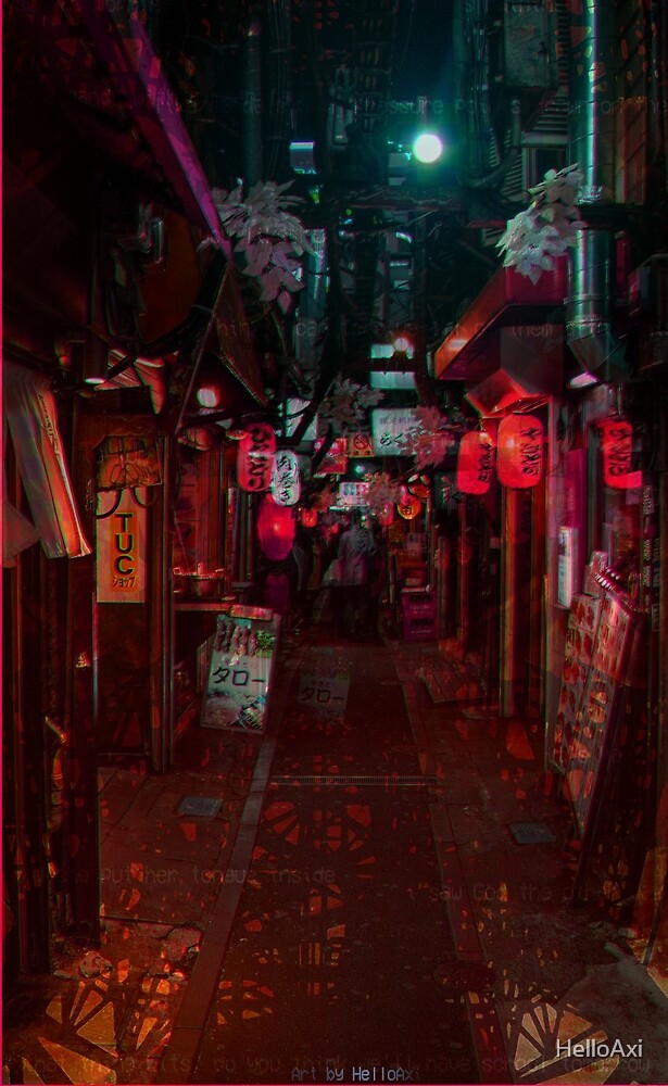 Alleyway By Helloaxi Redbubble