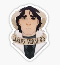 World's Saddest Boy Sticker
