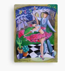 Spicy Salsa Dance Canvas Print