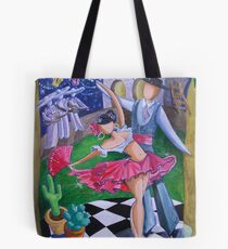 Spicy Salsa Dance Tote Bag