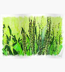 Nature drawn Art Poster