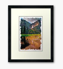 Nature drawn Art Framed Print