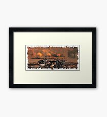 Nature drawn Art Framed Print