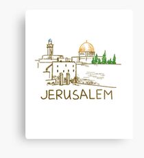 Jerusalem, Israel Metallbild