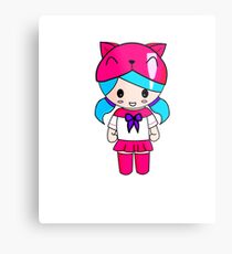 Kawaii Cat Metal Print