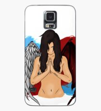 Funda/vinilo para Samsung Galaxy Lauren Demonio & Angel