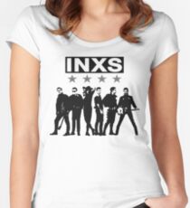 INXS Women's Fitted Scoop T-Shirt