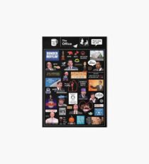 The Office US Montage Art Board Print