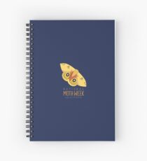 National Moth Week 2018 Spiral Notebook