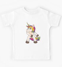 Floss Like a Boss pholder1 Flossing Unicorn Rainbow TGL American Swish Move Backpack Kid Dancing Floss dance dab Kids Tee