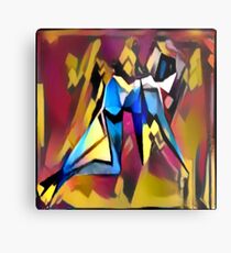 The Womyn Metal Print