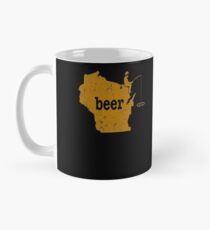 Ice Fishing With Daddy WBass Fishing Tee Shirt Mug