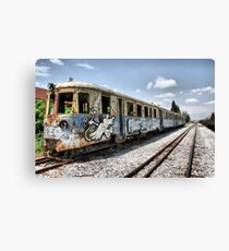 Angel train Canvas Print