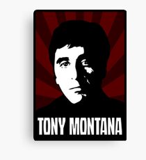 Tony Montana Canvas Print