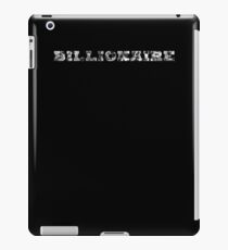 Billionaire iPad Case/Skin