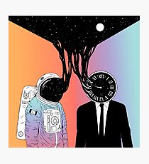 A Portrait of Space and Time (A Study of Existence) Photographic Print
