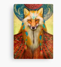 Wise Fox Canvas Print
