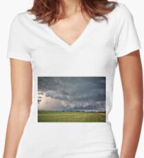 Severe 2 Women's Fitted V-Neck T-Shirt