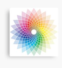 Colour Flower Canvas Print