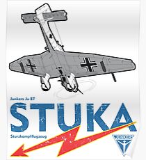 Junkers Ju 87 Stuka Poster