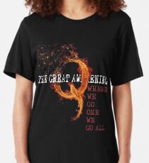 QNon Storm Das große Erwachen WWG1WGA von Scralandore Slim Fit T-Shirt