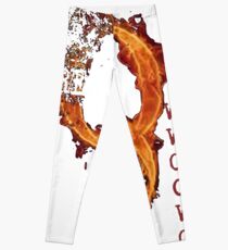 QAnon Storm The Great Awakening WWG1WGA by Scralandore Leggings