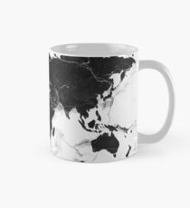 world map marble Mug