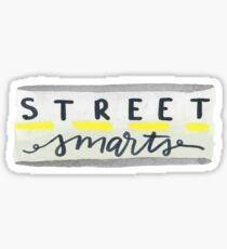 Street Smarts - John Mulaney Sticker