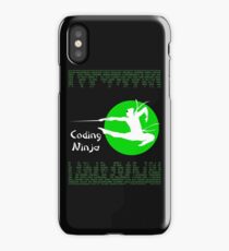 Computer Coder Coding Ninja Code Gamer Gaming Geek Gifts iPhone Case