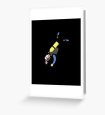 diving Greeting Card