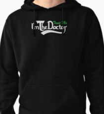 trust me i'm the doctor typograph Carls style Pullover Hoodie