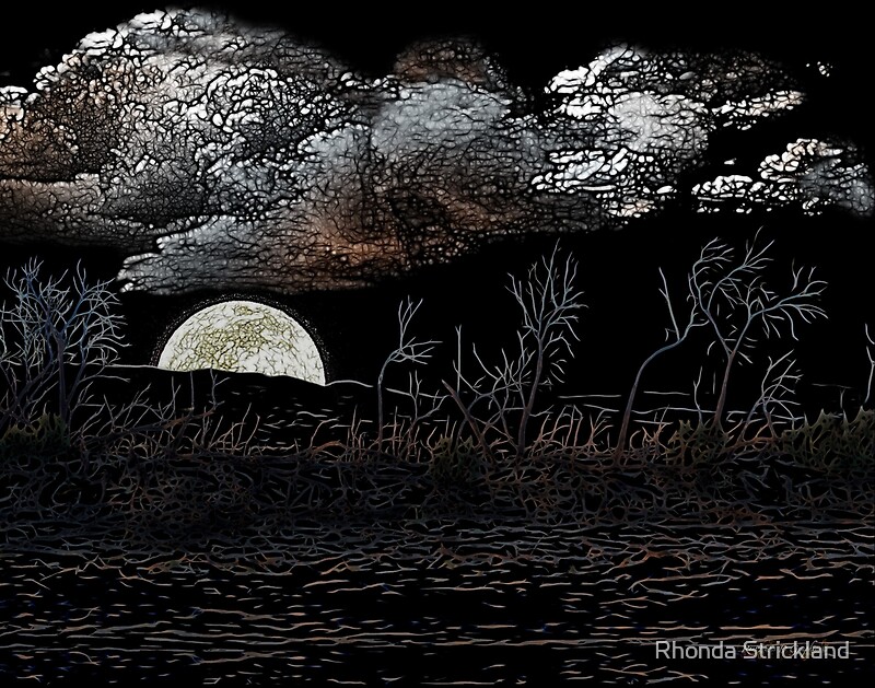 "The Sky is Low" by Rhonda Strickland Redbubble